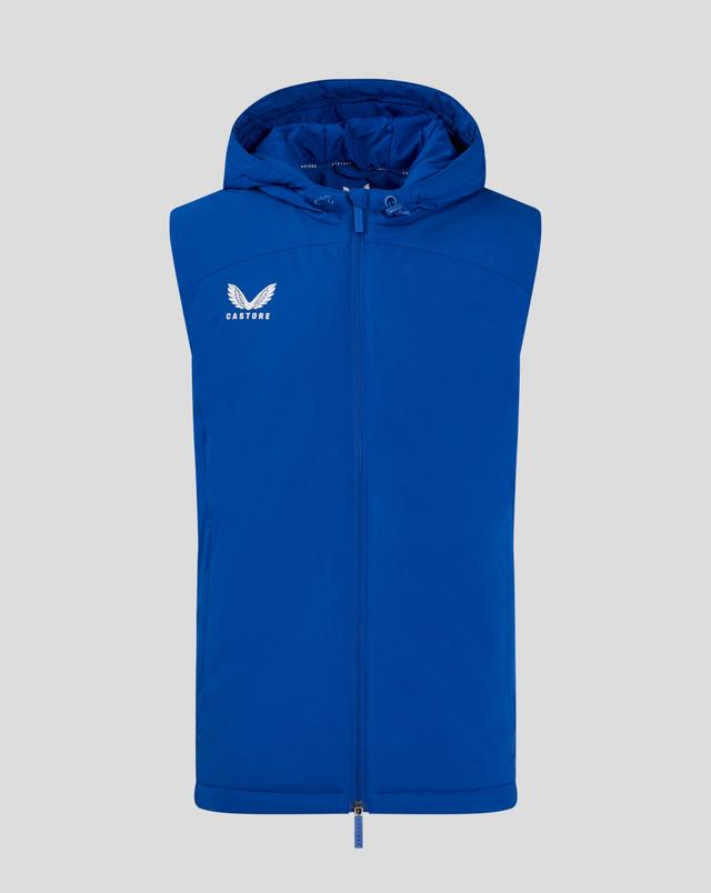 Mens Padded Gilet With Hood - Surf The Web on Productcaster.