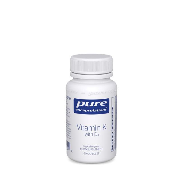 Pure Encapsulations Vitamin K with D3, 60 Capsules on Productcaster.