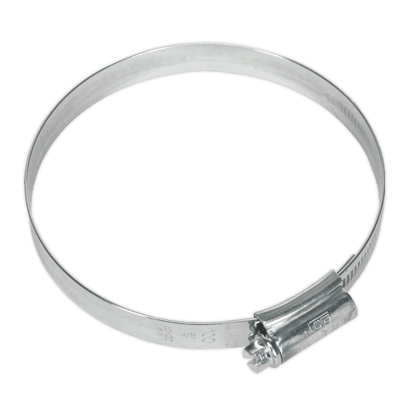 SEALEY - HCJ4X HI-GRIP Hose Clip Zinc Plated 80-100mm Pack of 10 on Productcaster.