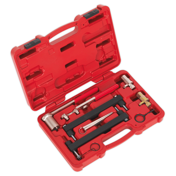 SEALEY - VSE5091 Petrol Engine Timing Tool Kit - for Jaguar, Land Rover, Daimler 3.2, 3.5, 4.0, 4.2, 4.4 V8 - Chain Drive on Productcaster.