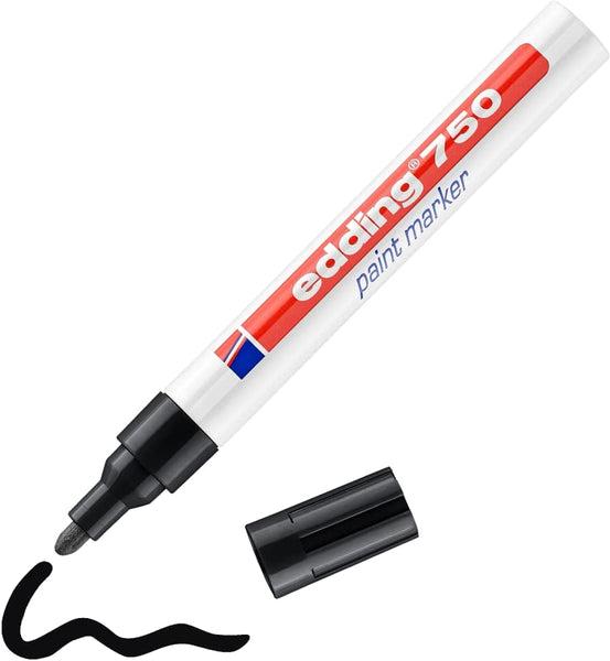 Edding 750 Paint Marker All Colours Round Tip 2-4 mm Paint Marker Heat-Resistant on Productcaster.