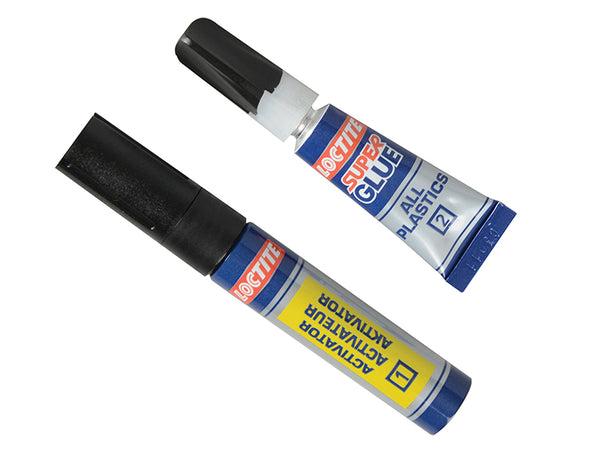 Loctite 1610142 All Plastics Superglue 2g/4ml on Productcaster.