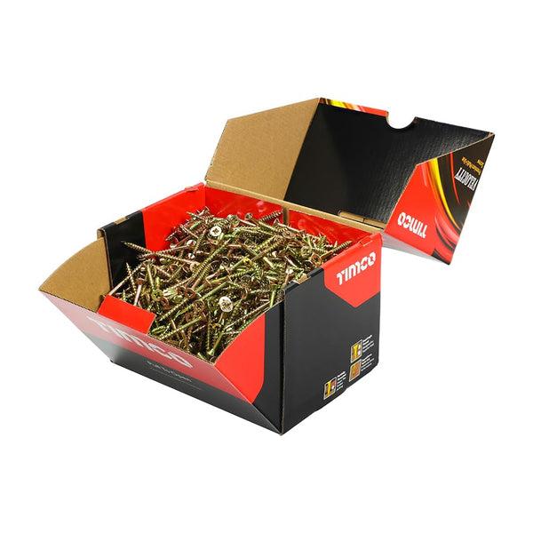 TIMCO Velocity Premium Multi-Use Countersunk Gold Woodscrews - 5.0 x 50 Box OF 1000 - 50050VYIND on Productcaster.