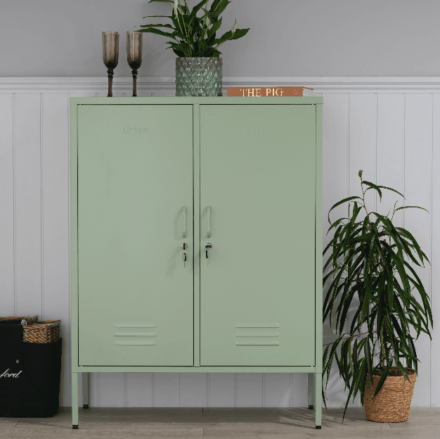 The Fulham - Home Style Storage Locker In Sage - Racking Solutions on Productcaster.