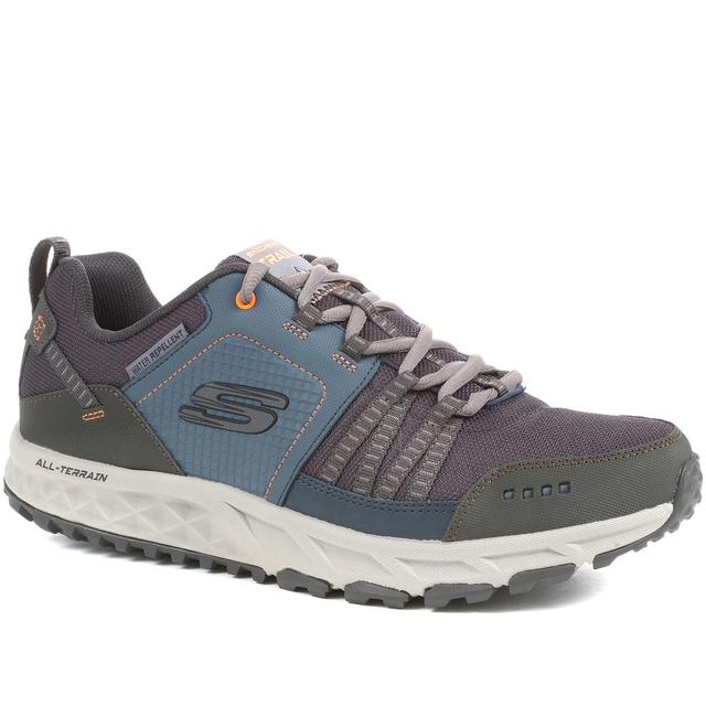 Skechers - Men's Escape Plan Trainers - Blue - Size 10 on Productcaster.