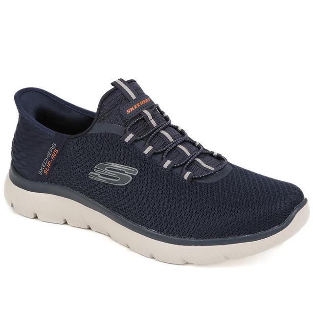 Skechers - Men's Slip-ins: Summits - High Range - Navy - Size 10 on Productcaster.