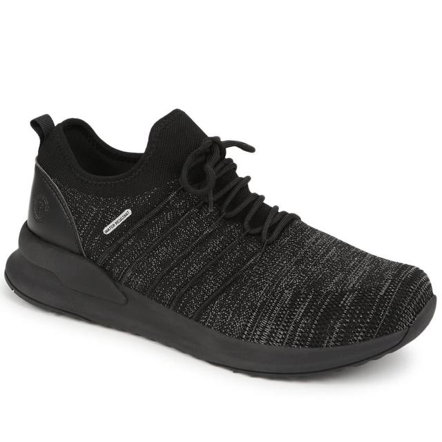 Men's Pavers Lace-Up Trainers - Black - Size 10 on Productcaster.