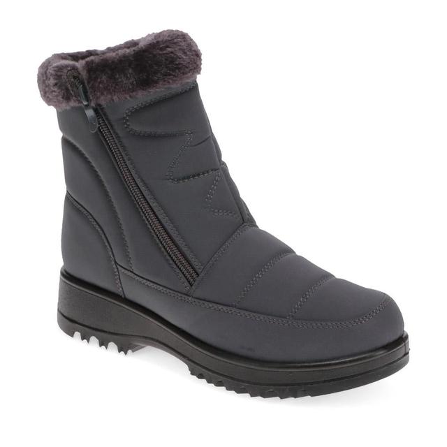 Women's Pavers Dual-Zip Weather Boots - Grey - Size 7 on Productcaster.