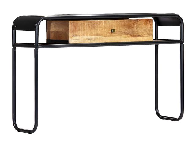 Wandtafel 118x30x75 cm massief mangohout NL166250 on Productcaster.