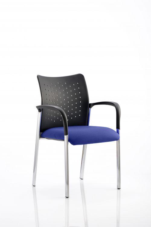 Academy Bespoke Colour Seat With Arms Admiral Blue - Radius Office Furniture on Productcaster.