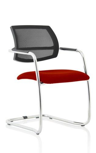 Swift Cantilever Bespoke Colour Ginseng Chilli - Radius Office Furniture on Productcaster.