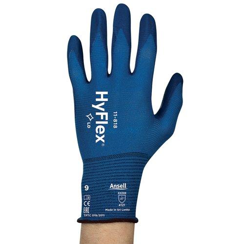 Ansell Hyflex Gloves 1 Pair Blue L on Productcaster.