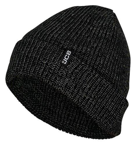 JCB Work Beanie Hat Black/Grey N/A on Productcaster.