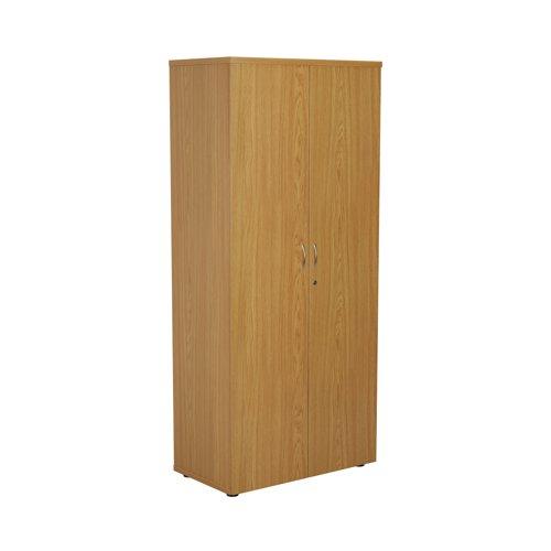 First Wooden Storage Cupboard 800x450x1800mm Nova Oak KF820970 on Productcaster.