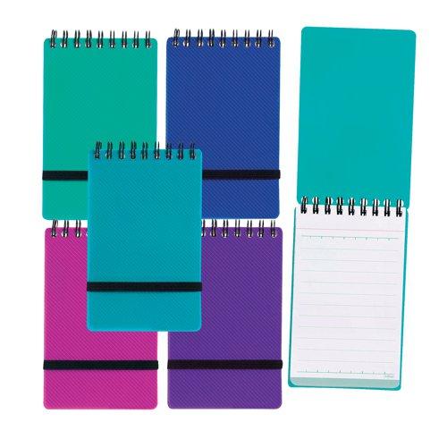 Snopake Noteguard Notepad 76 x 127mm Assorted (Pack of 5) 14324 on Productcaster.