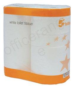 5 Star Facilities Toilet Tissue White 200mm Sheet Per Roll (Pack of 36) on Productcaster.