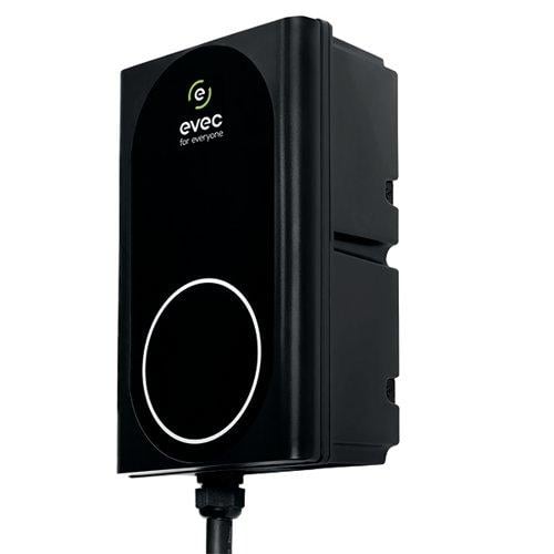 Evec Electric Vehicle Charging Port with Tethered Type 2 Cable Single Phase 7.4kW VEC03 on Productcaster.