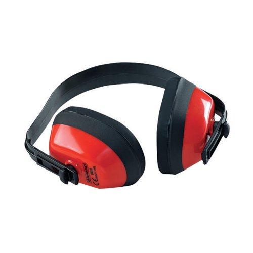 B-Brand Economy Ear Defenders SNR27 Red on Productcaster.