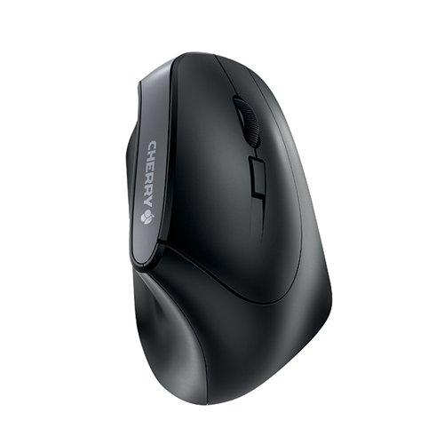 Cherry MW 4500 Ergonomic Wireless Mouse Black JW-4500 on Productcaster.