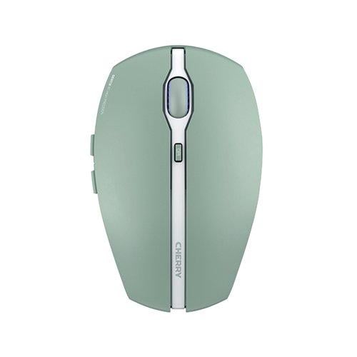 Cherry Gentix Bluetooth Wireless Mouse with Multi Device Function Agave Green JW-7500-18 on Productcaster.