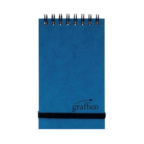 Graffico Wirebound Pocket Notepad 120 Pages A7 EN12070 on Productcaster.