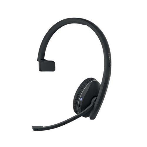 EPOS Adapt 231 Adapt 200 Series Wireless Monaural On Ear Headset USB-C via Bluetooth Adapter 1000896 on Productcaster.