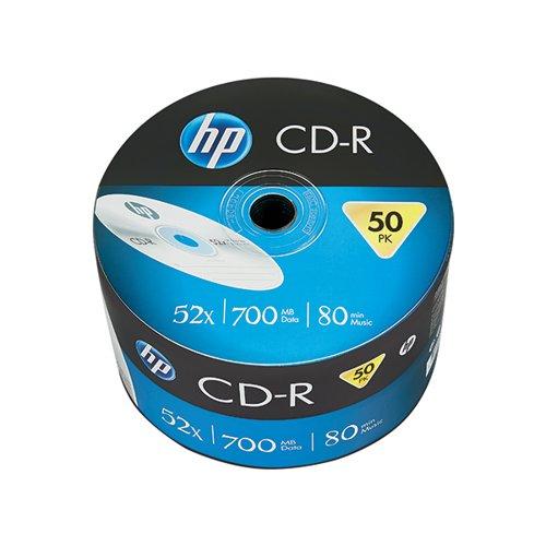 HP CD-R 52X 700MB Wrap (Pack of 50) 69300 on Productcaster.