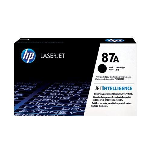 HP 87A Black Laserjet Toner Cartridge CF287A on Productcaster.