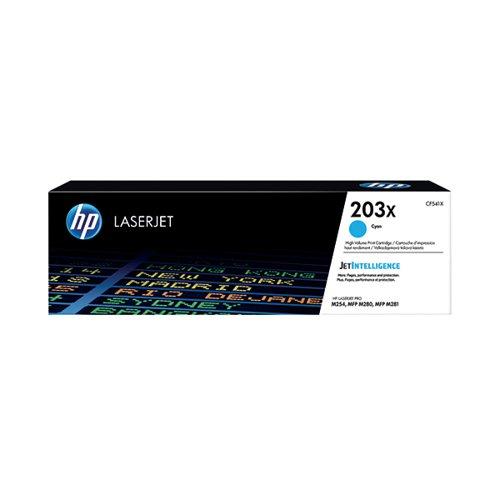 HP 203X Original Cyan LaserJet Toner Cartridge CF541X on Productcaster.