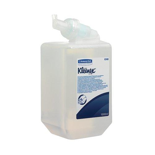 Kleenex Antibacterial Foam Hand Soap Refill 1 Litre (Pack of 6) 6348 on Productcaster.