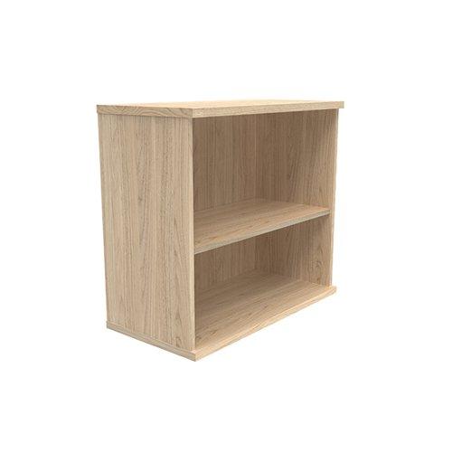 Astin Bookcase 1 Shelf 800x400x730mm Canadian Oak KF823735 on Productcaster.