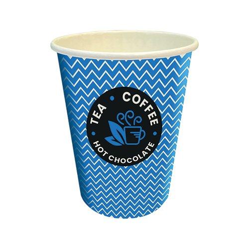 Cup 12oz Hot Drink Blue (Pack of 50) NU903006 on Productcaster.