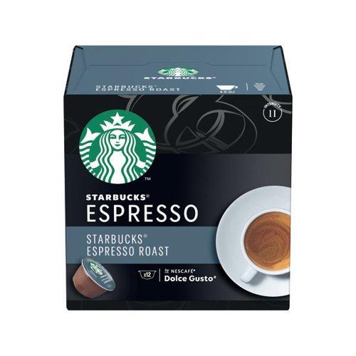 Nescafe Dolce Gusto Starbucks Espresso Roast Coffee 66g (Pack of 36) 12538344 on Productcaster.