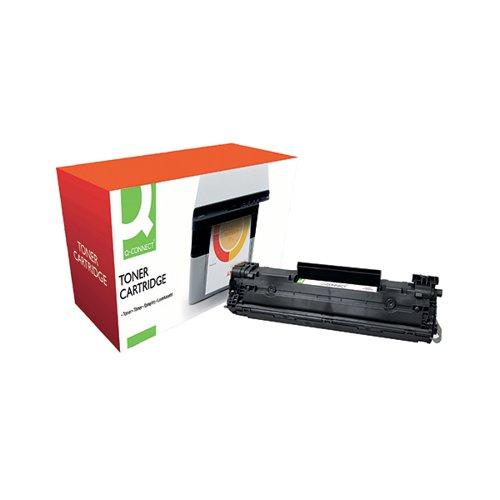 Q-Connect Compatible Solution HP 78A Black Laserjet Toner Cartridge CE278A on Productcaster.