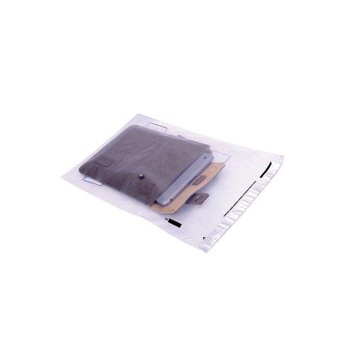 GoSecure Envelope Lightweight Polythene 235x310mm Clear (Pack of 100) KSV-LC2 on Productcaster.