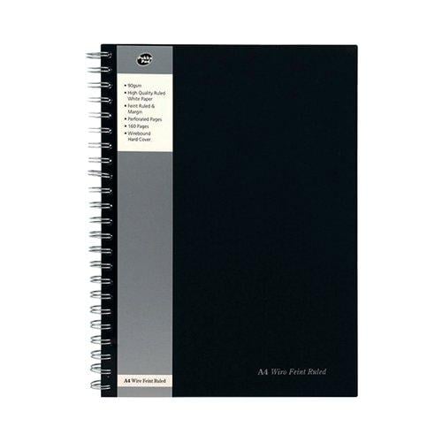 Pukka Pad Feint Ruled Wirebound Notebook A4 (Pack of 5) SBWRULA4 on Productcaster.