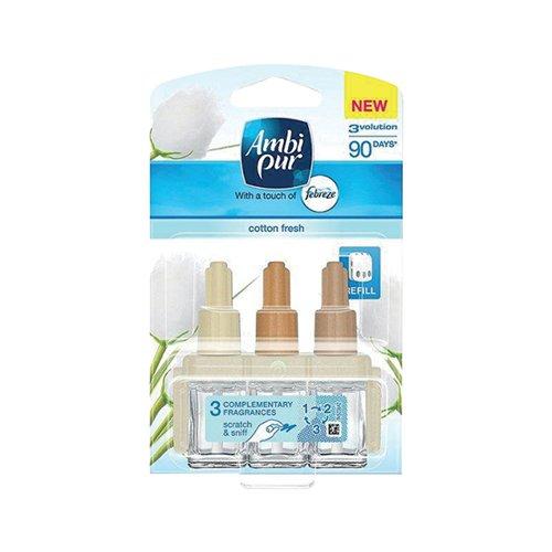 Ambi Pur 3volution Refill Cotton Fresh 20ml 81405886 on Productcaster.