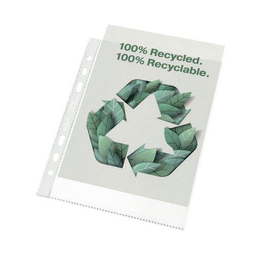 Rexel 100% Recycled A5 Punched Pocket (Pack of 50) 2115703 on Productcaster.