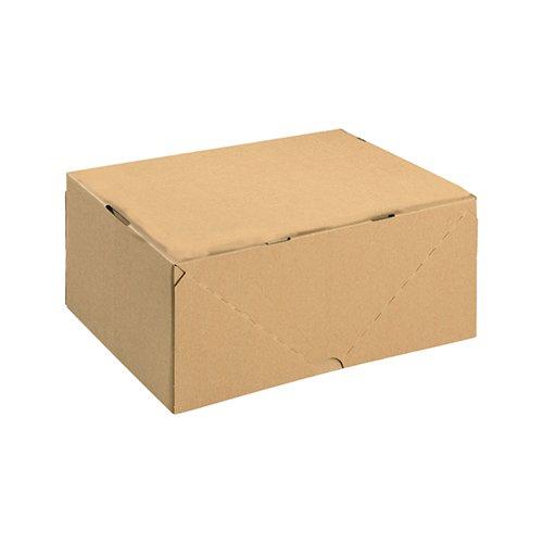 Carton with Lid 305x215x150mm Brown (Pack of 10) 144668114 on Productcaster.