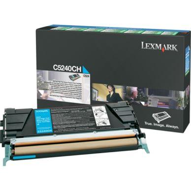 Lexmark Optra C530 DN Tonerkassett cyan 5.000 sidor return on Productcaster.