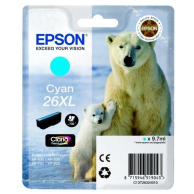 Epson 26XL Inktpatroon cyaan on Productcaster.