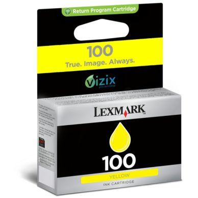 Lexmark Prevail Pro 702 Lexmark 100 Blekkpatron gul, 200 sider on Productcaster.