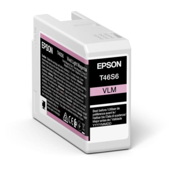 Epson Epson T46S6 Blekkpatron lys magenta on Productcaster.