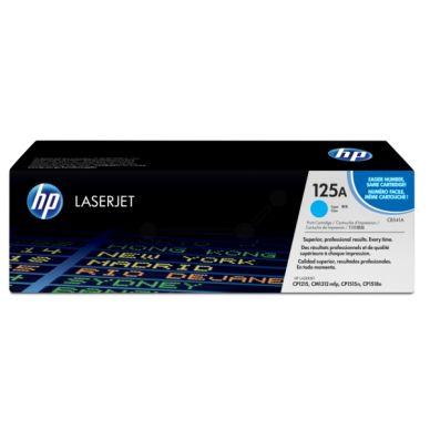 Hp Color Laserjet CP1210 HP 125A Tonerkassett Cyan on Productcaster.