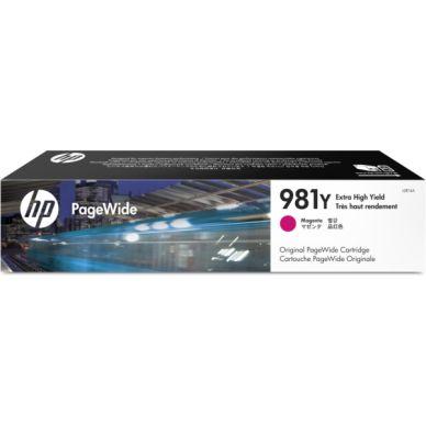 Hp PageWide Enterprise Color Flow MFP 586 z HP 981Y Bläckpatron Magenta on Productcaster.