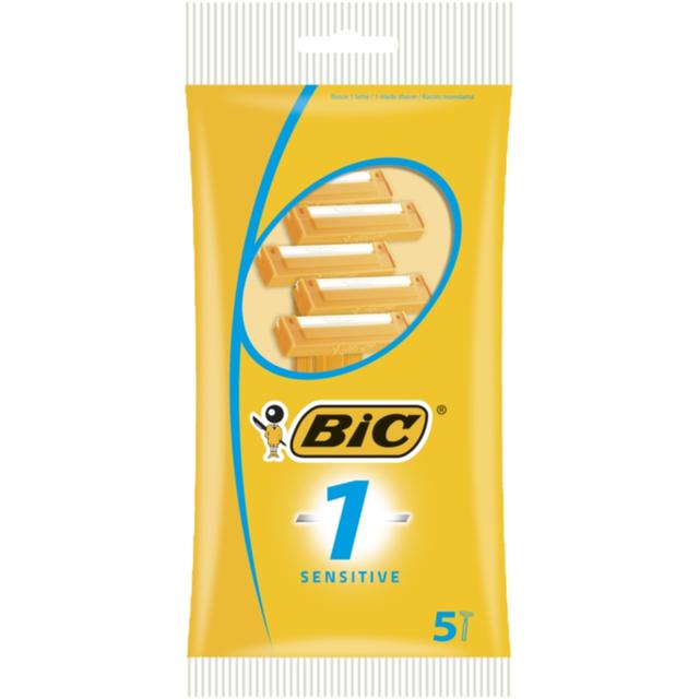 Bic BIC 1 Sensitive engangshøvler, 5 stk. on Productcaster.