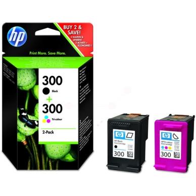 Hp OfficeJet J4524 HP 300 Mustepatruuna Multipakkaus BK+ CMY on Productcaster.