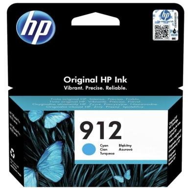 Hp OfficeJet Pro 8023 HP 912 Blækpatron Cyan on Productcaster.