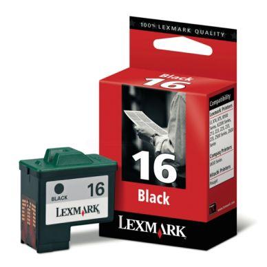 Lexmark Z 35 Lexmark 16 Blekkpatron svart, 16 ml on Productcaster.