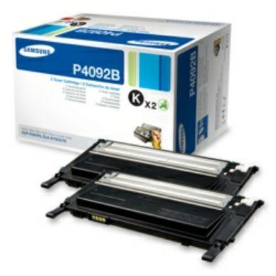 Samsung CLP 315W Tonerkassett svart twin pack, 1.500 sider on Productcaster.